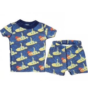 Hanna Andersson Yellow Submarine Short Johns